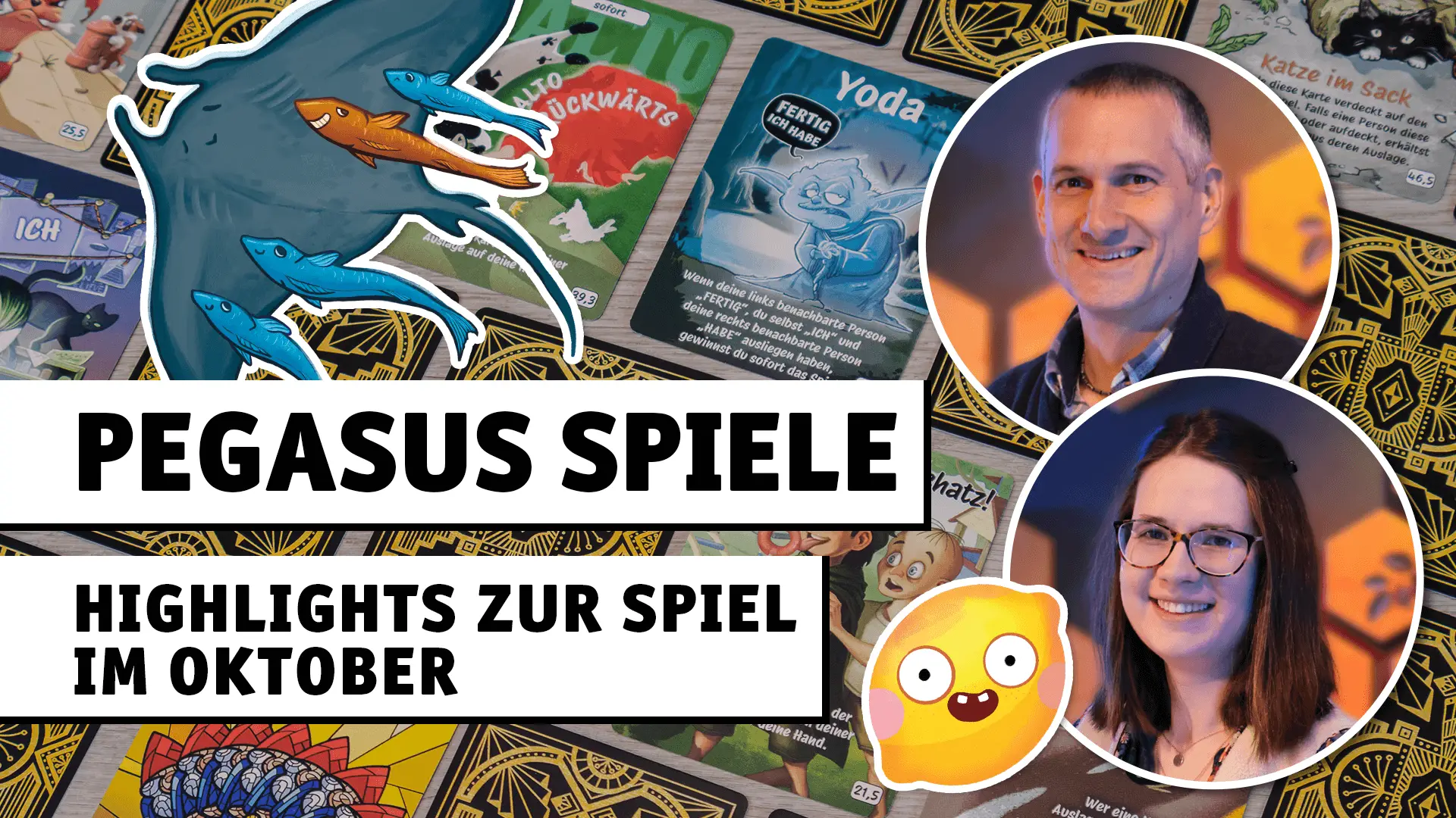 Pegasus Spiele Highlights zur SPIEL im Oktober