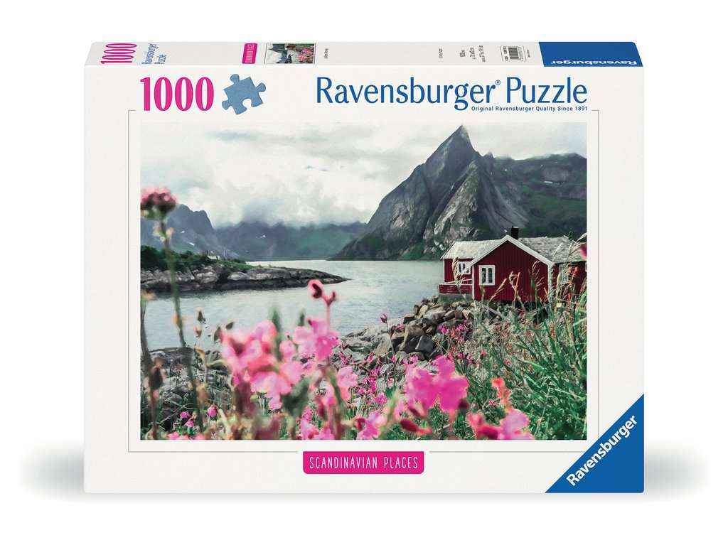 Puzzle: Reine, Lofoten, Norwegen (1000 Teile)