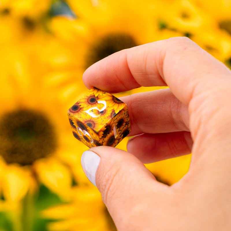 Full Art Dice Set: Sunflower