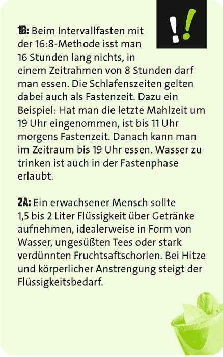 Quizzen & Wissen: Allgemeinwissen Gesundheit