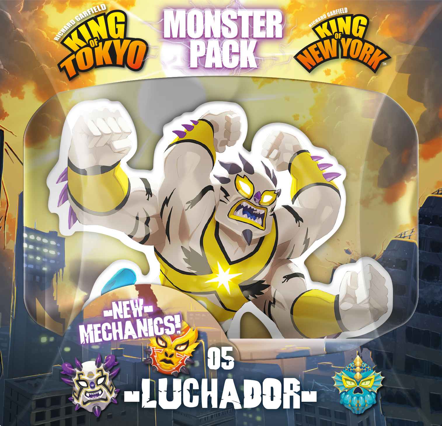 King of Tokyo: Monster Pack: Luchador (englisch)