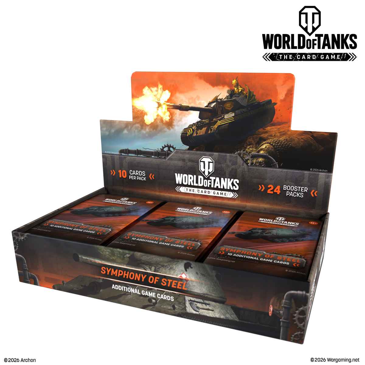 World Of Tanks: Booster Display: Symphony Of Steel (Wave 4)