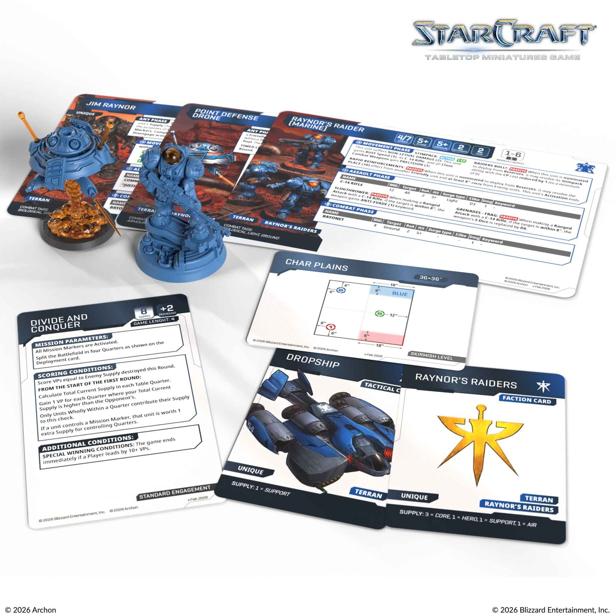 Starcraft : Jim Raynor (Raynor'S Raiders) - Terran - [Hero  Expansion Set]
