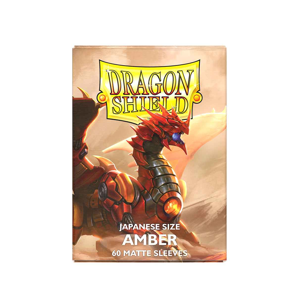 Dragon Shield: Japanese Matte – Amber (60)