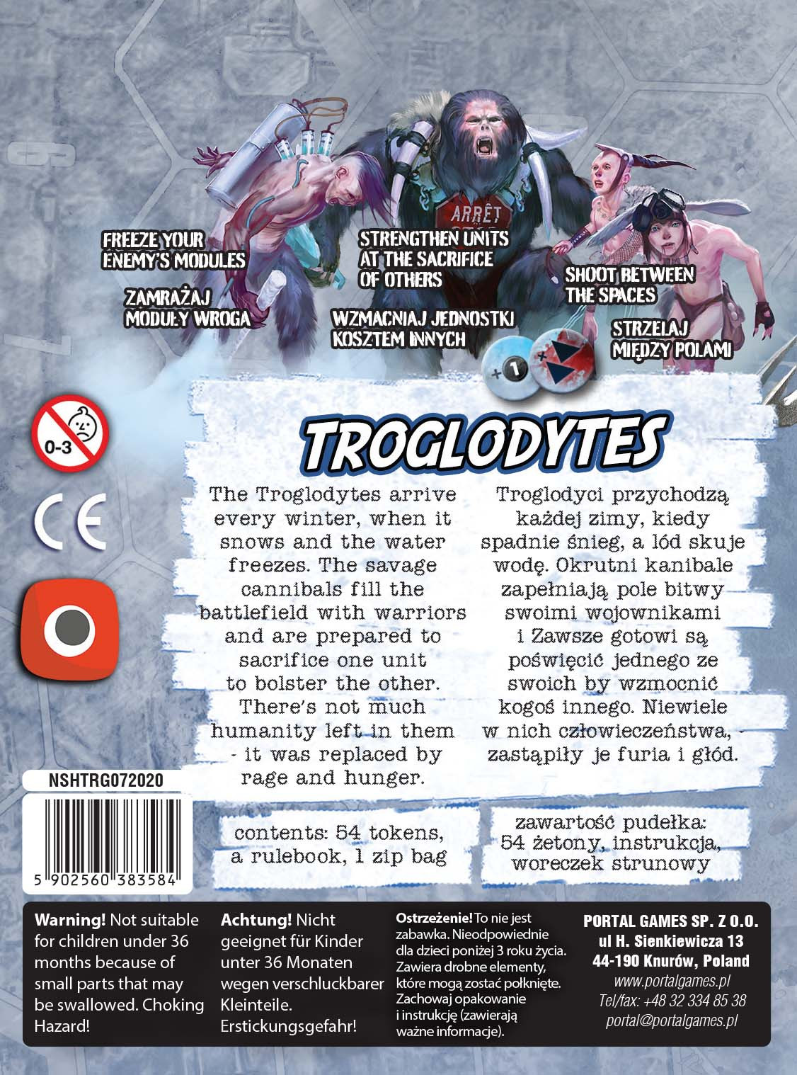 Neuroshima Hex: Troglodytes 3.0