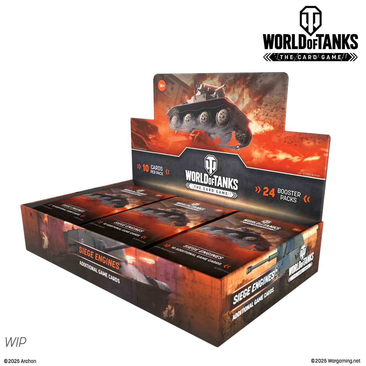 World Of Tanks: Booster Display: Siege Engines (Wave 3)
