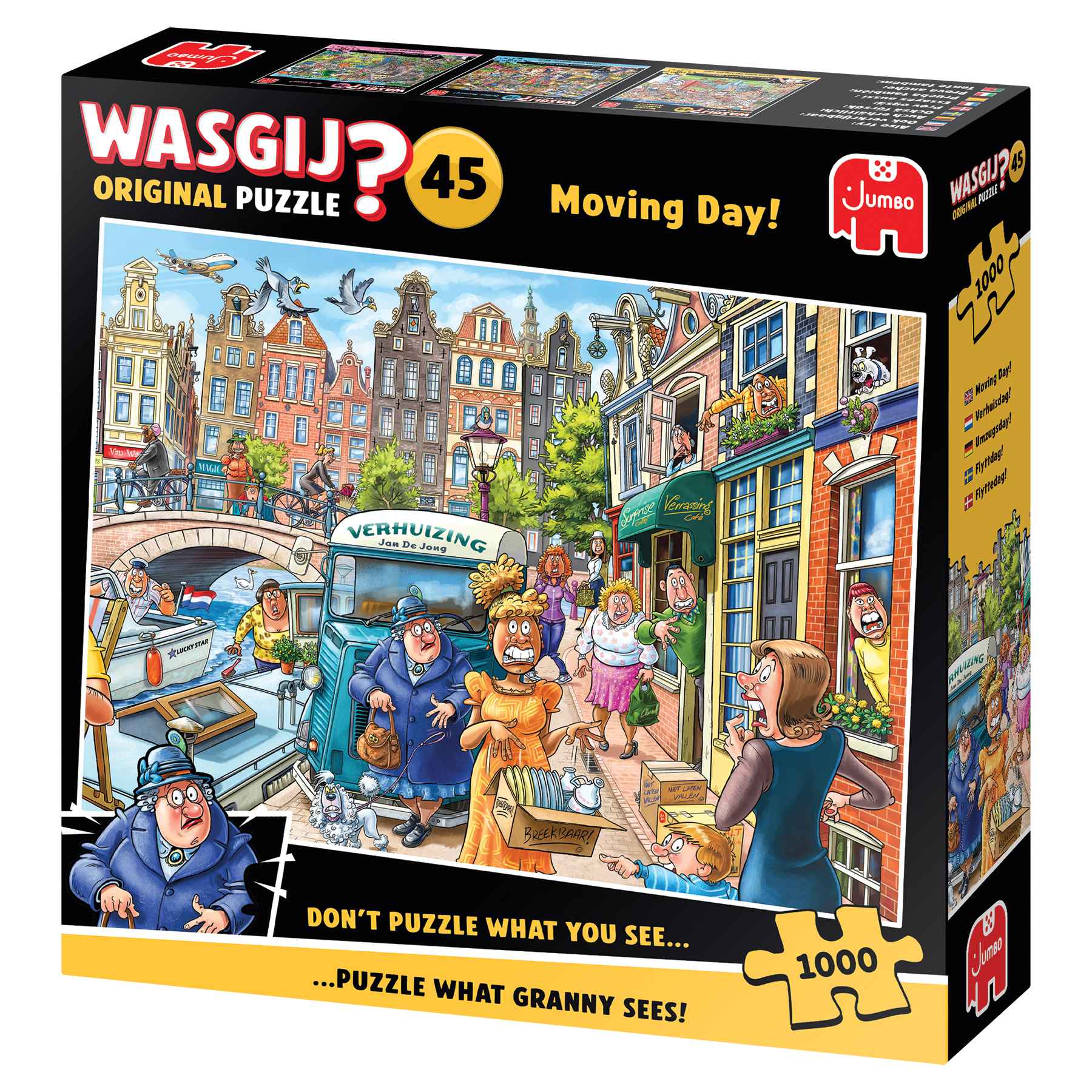 Wasgij Orginal 45: Umzugstag (1000 Teile)