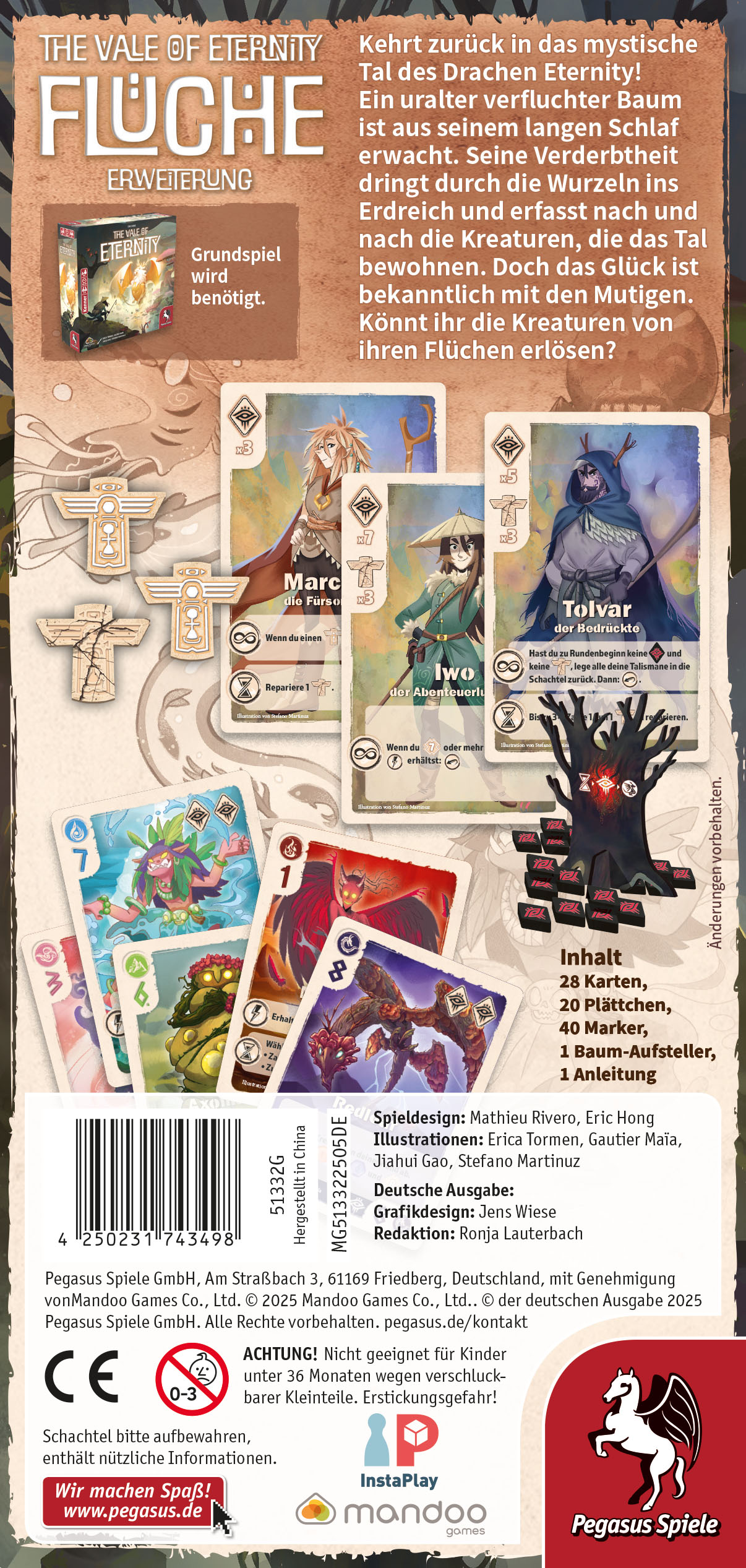 The Vale of Eternity: Flüche [Erweiterung]