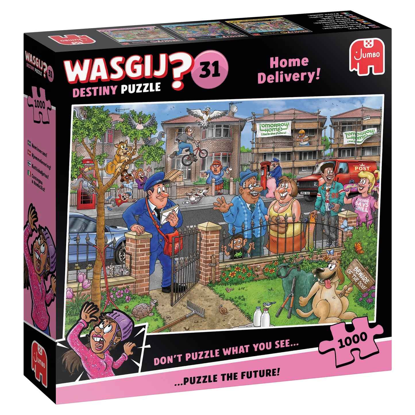 Wasgij Destiny 31: Lieferung frei Haus! (1000 Teile)