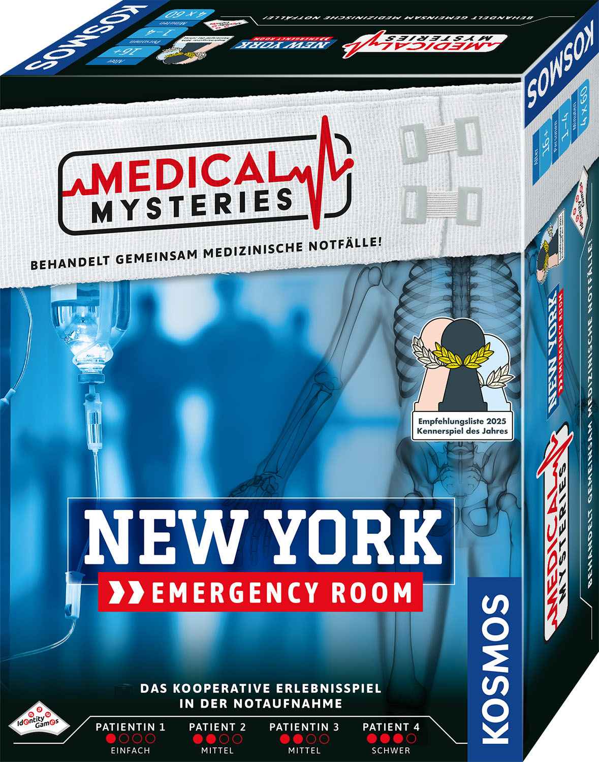 Medical Mysteries: New York *Empfohlen Kennerspiel des Jahres 2025*