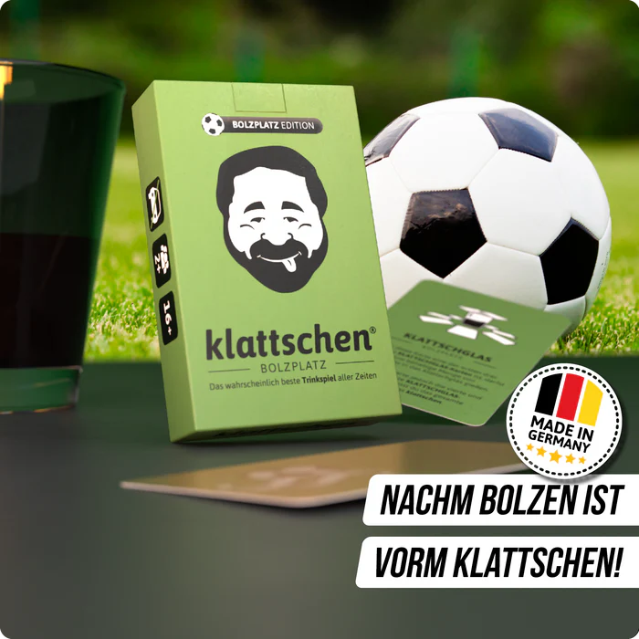 klattschen – BOLZPLATZ EDITION Das wahrscheinlich beste Trinkspiel aller Zeiten