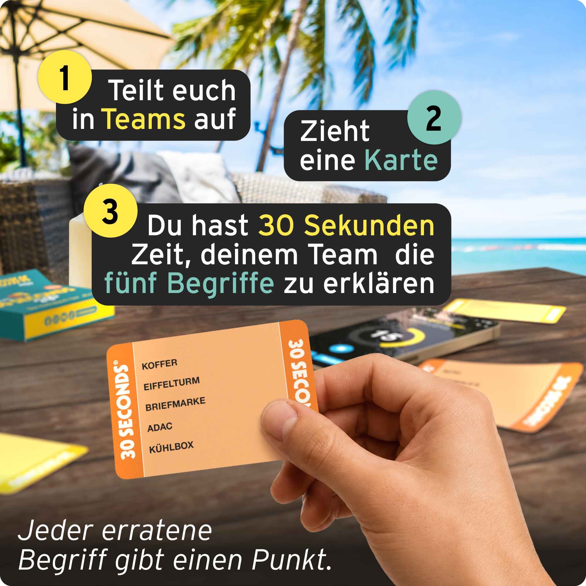 30 Seconds 2go - Urlaubs Edition "Das Partyspiel für alle!