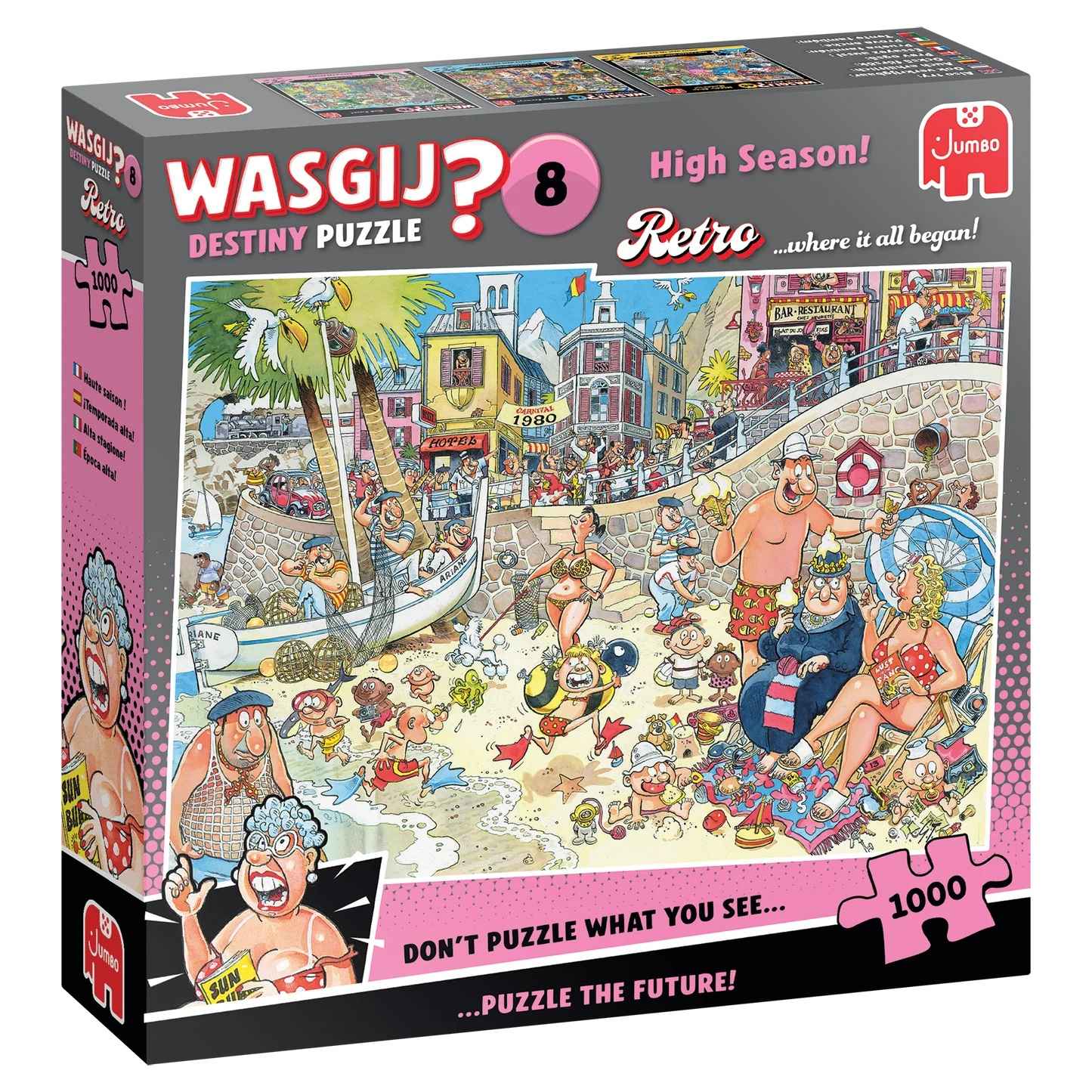 Wasgij Retro Destiny 8: High Season (1000 Teile)