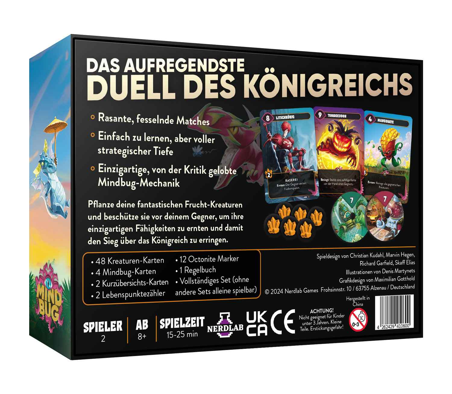 Mindbug: Königreich der Kampffrüchte (deutsch)