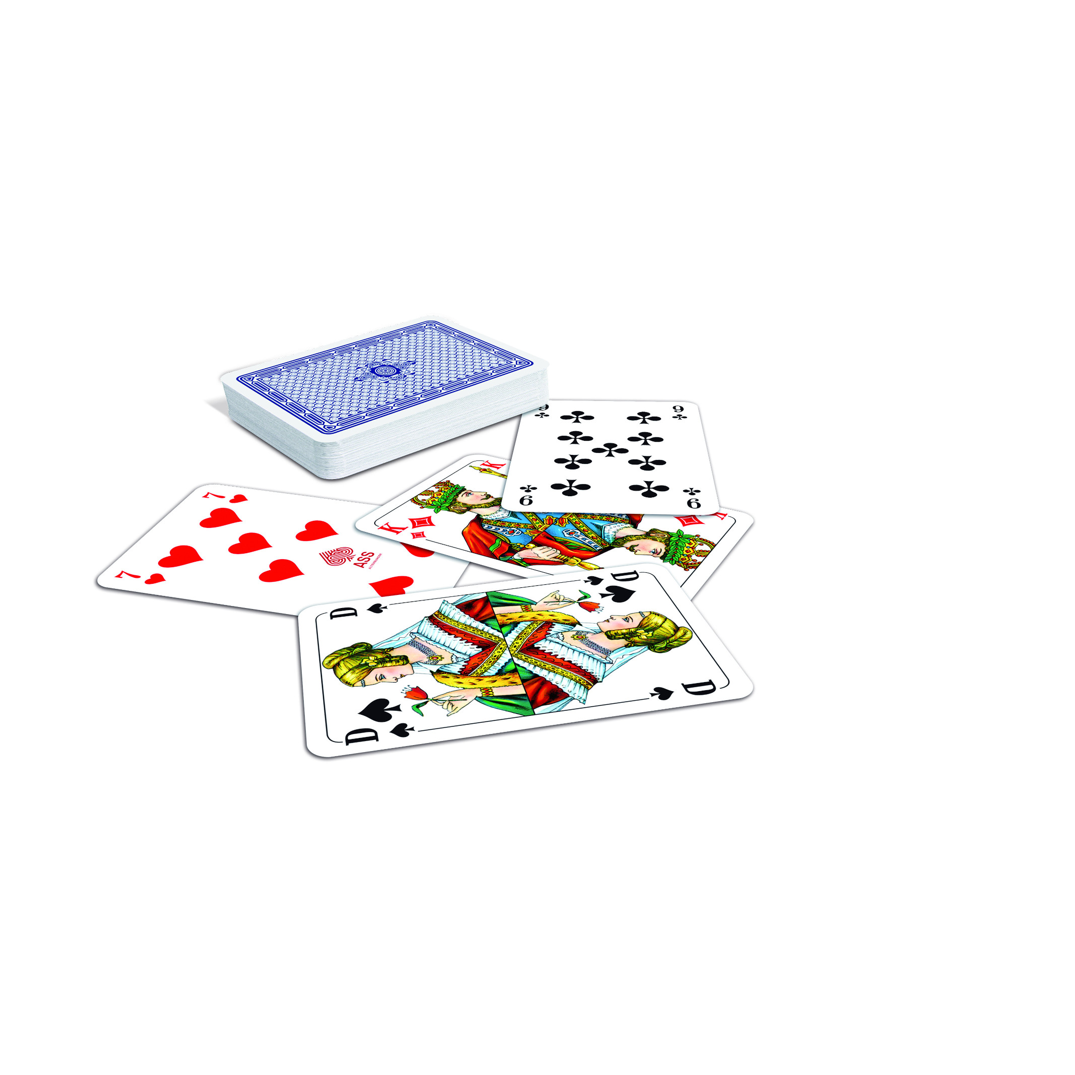 Skat, französisches Bild, in Faltschachtel (plastikfrei im Spiel)
