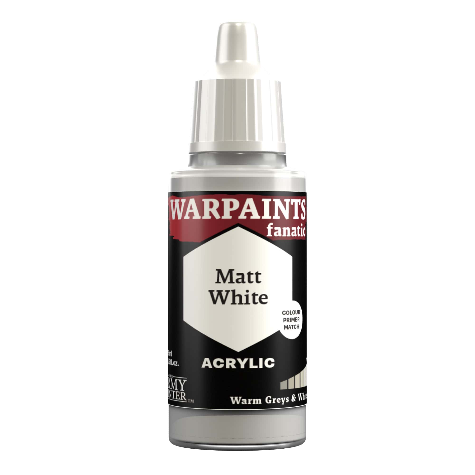 Army Painter Warpaints Fanatic: Matt White (6)