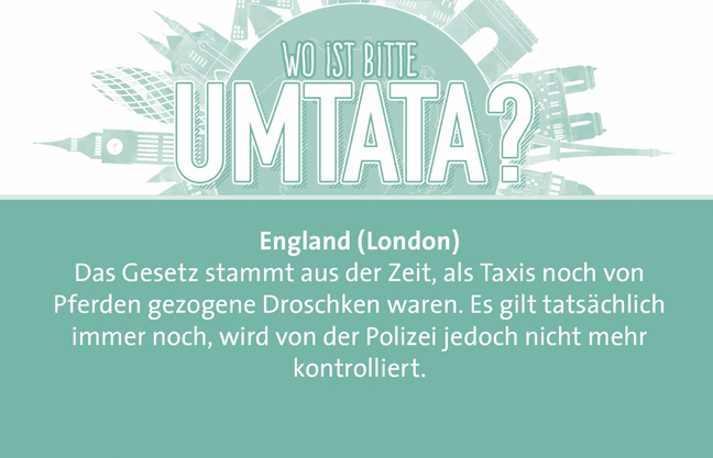 Wo ist bitte Umtata? Die schrägen Seiten Europas