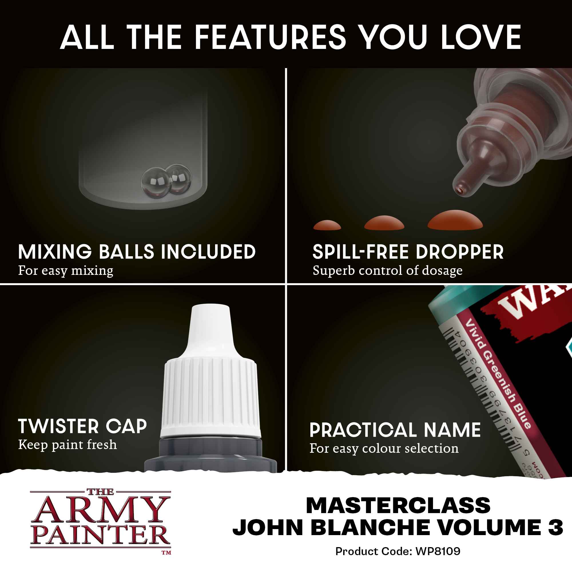 Army Painter – Masterclass: John Blanche Vol. 3 Paint Set