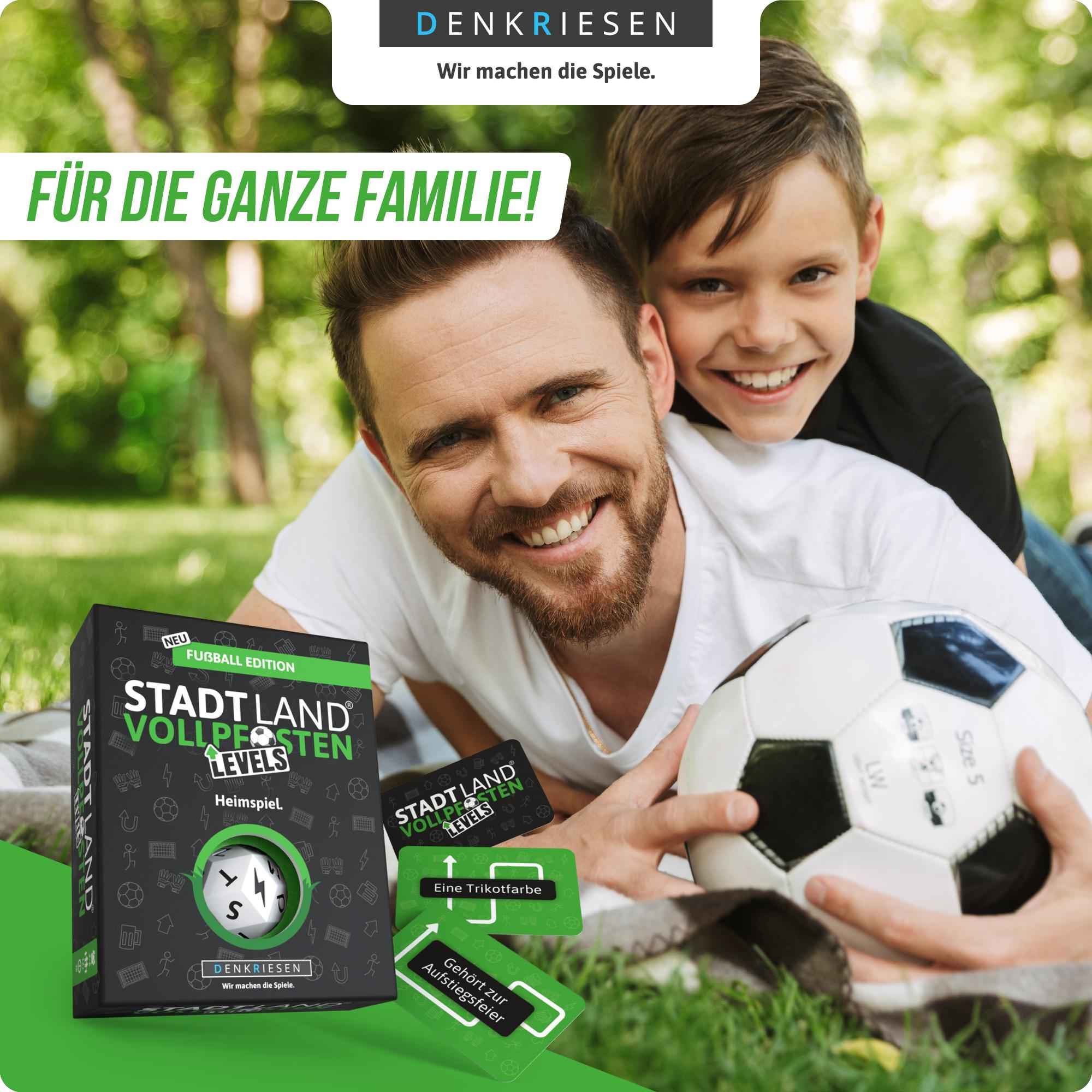 STADT LAND VOLLPFOSTEN – Levels - FUSSBALL EDITION - "Heimspiel."