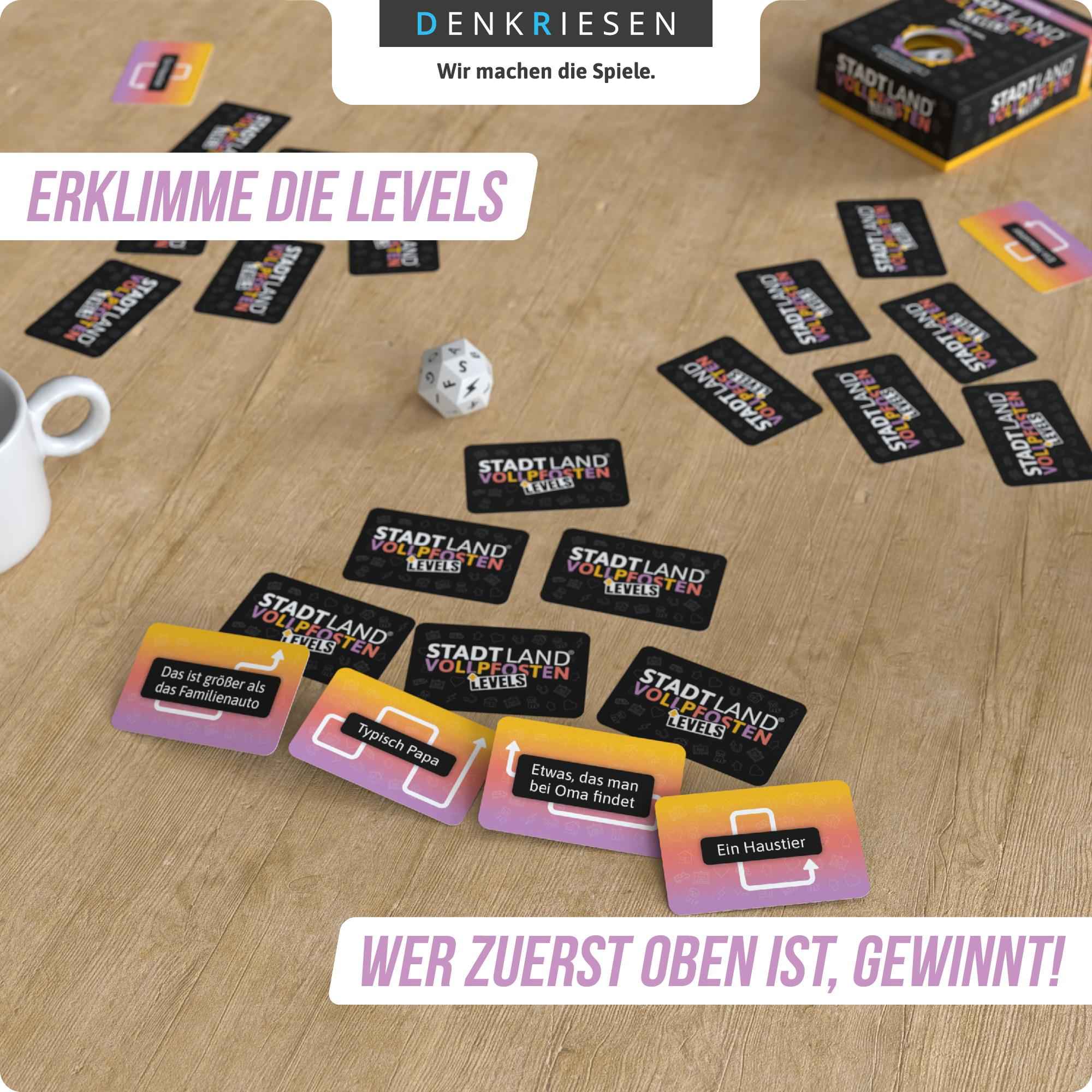 STADT LAND VOLLPFOSTEN – Levels - FAMILY EDITION – "Zeit für uns."
