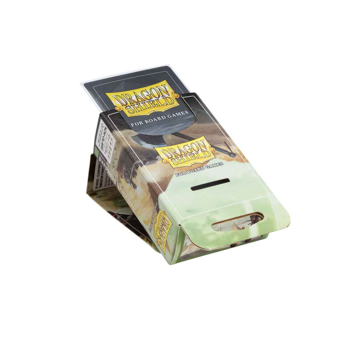 Dragon Shield: Board Game Sleeves Clear/NonGlare – American Standard (100)