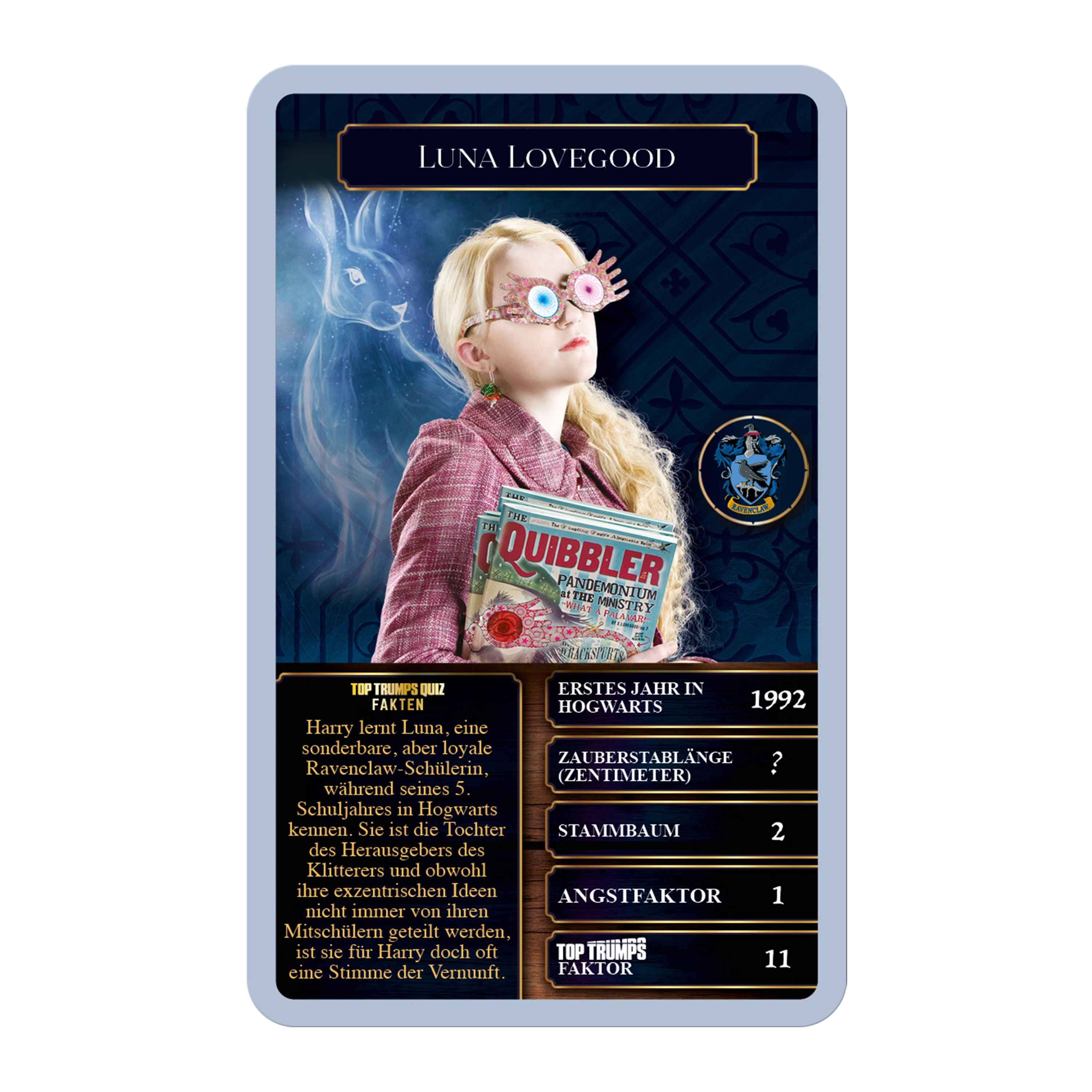Top Trumps – Harry Potter – Die größten Hexen und Zauberer '26
