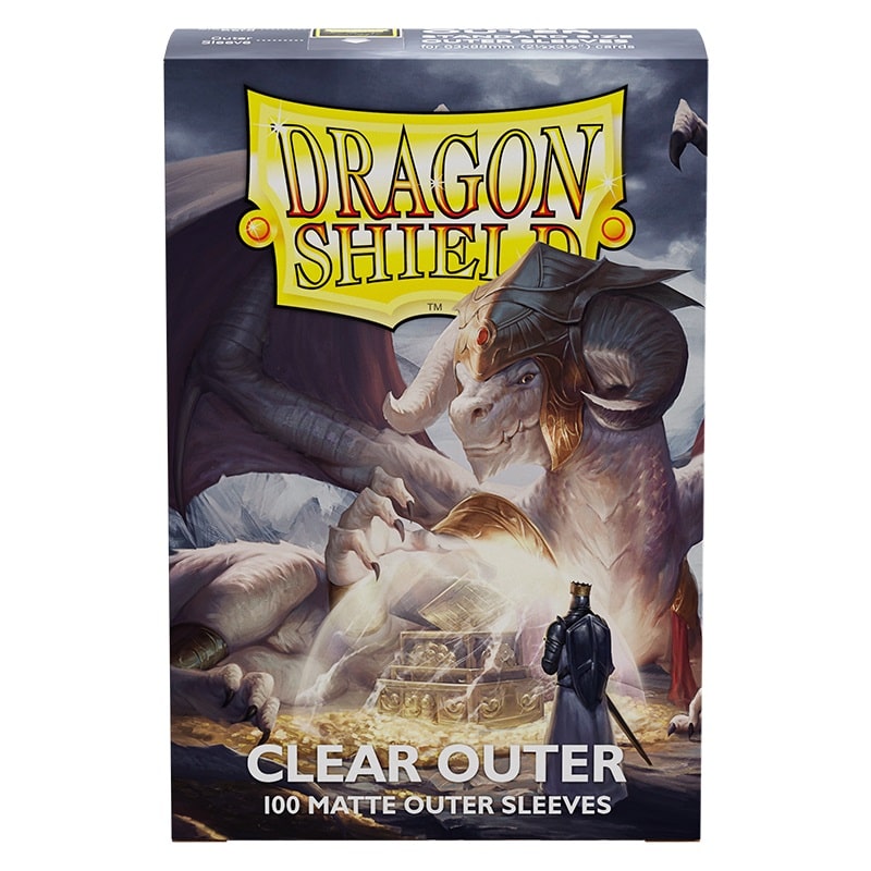 Dragon Shield: Outer Sleeves - Matte Clear (100)