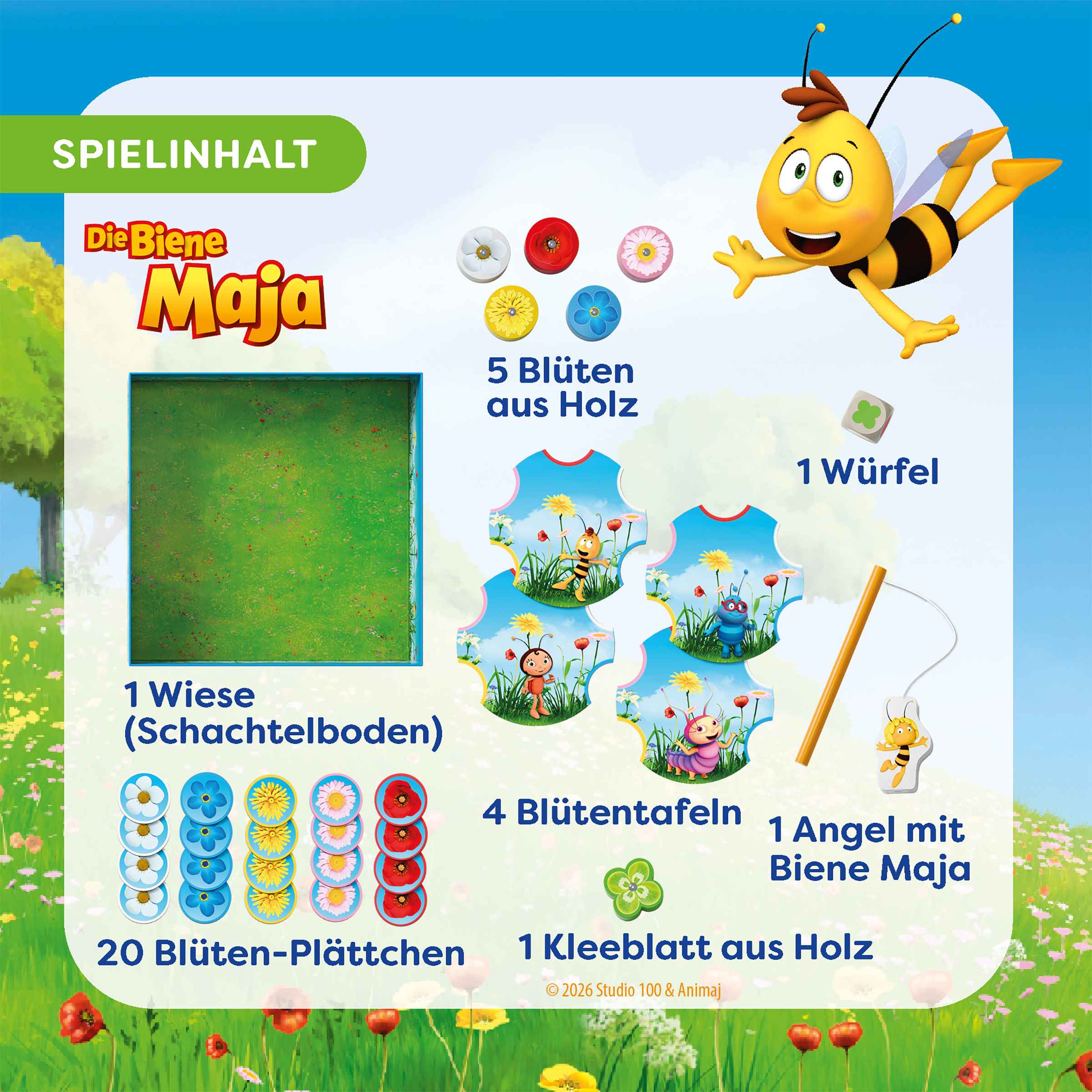 Meine ersten Spiele – Biene Maja - Blüten angeln