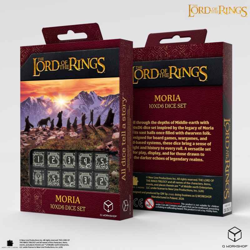 The Lord of the Rings: Moria 10xD6 Dice Set