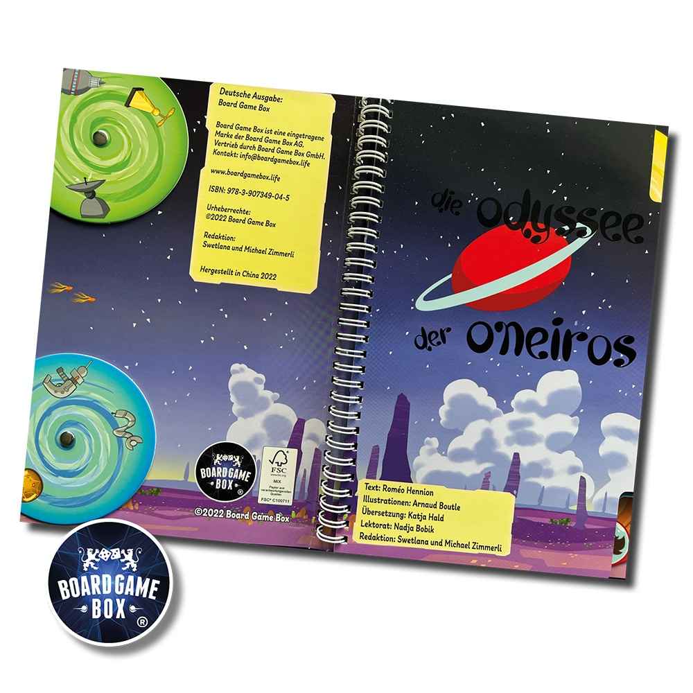 Mein erstes Abenteuer: Die Odyssee der Oneiros (Empfehlungsliste Kinderspiel des Jahres 2023)