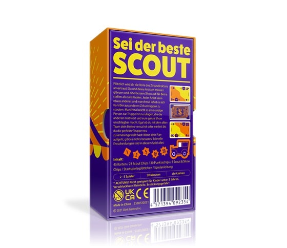 Scout (deutsch)*Nominiert Spiel des Jahres 2022*