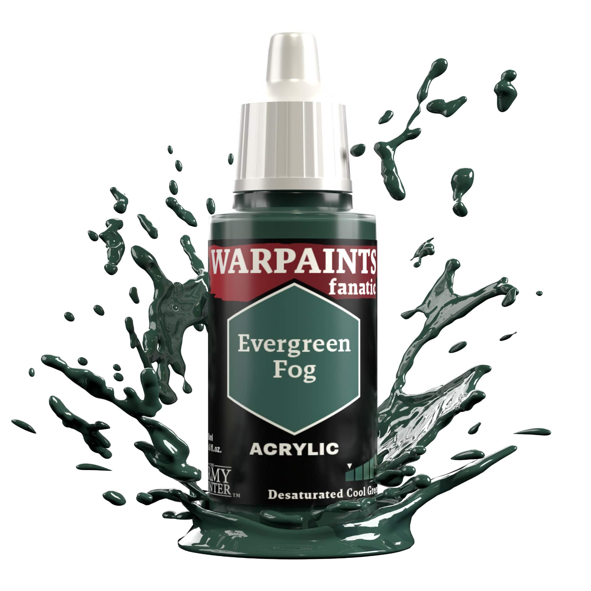 Army Painter Warpaints Fanatic: Evergreen Fog (6)