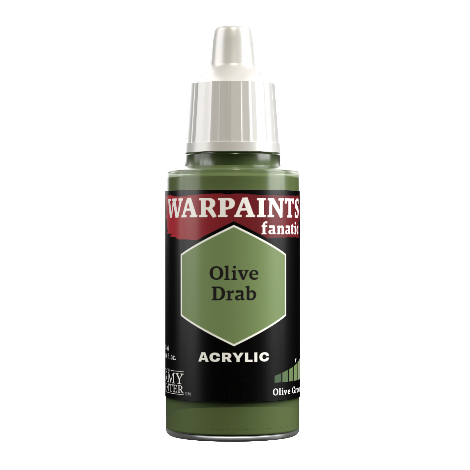 Army Painter Warpaints Fanatic: Olive Drab (6)