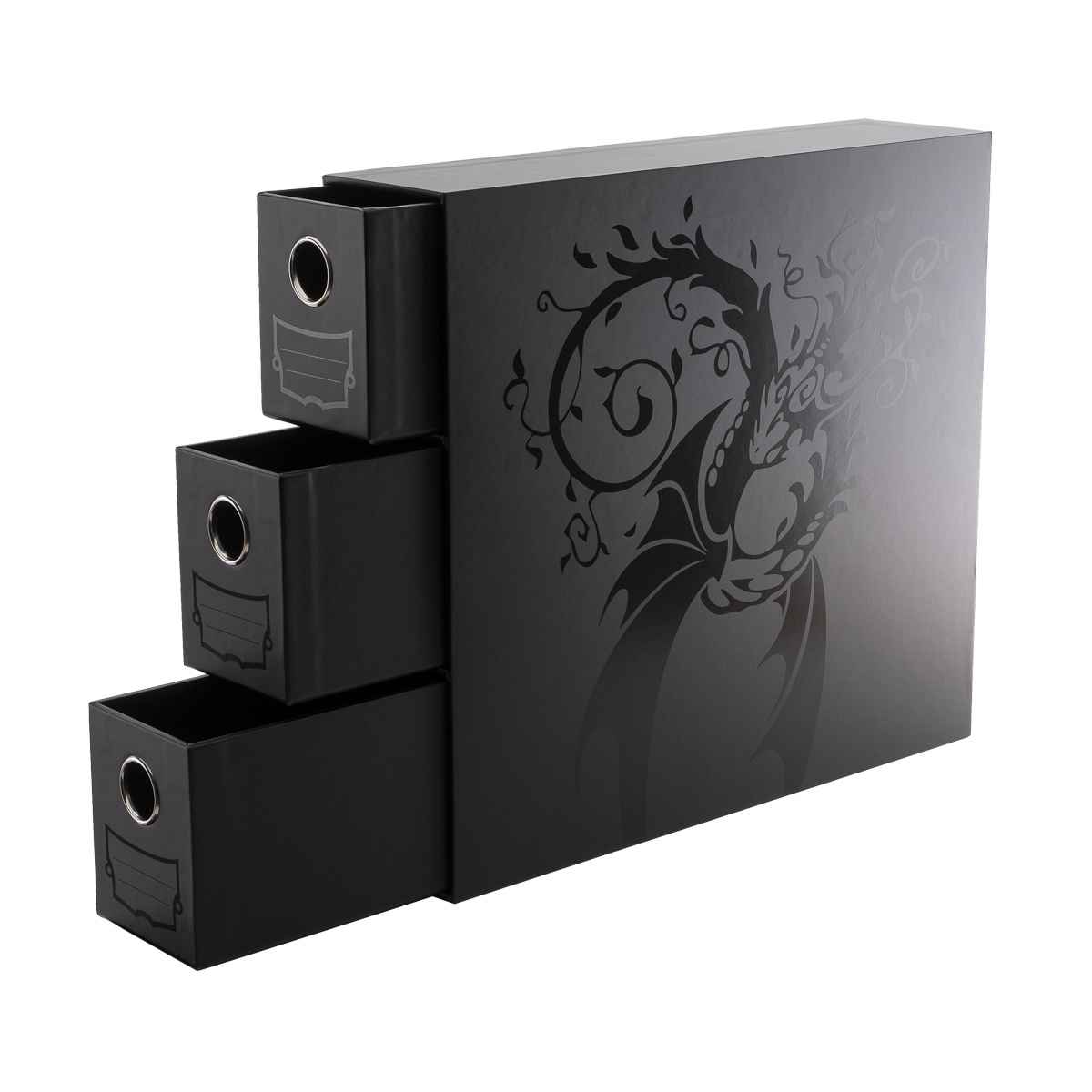 Dragon Shield: Fortress Card Drawers – 3XL - Vertical – Black