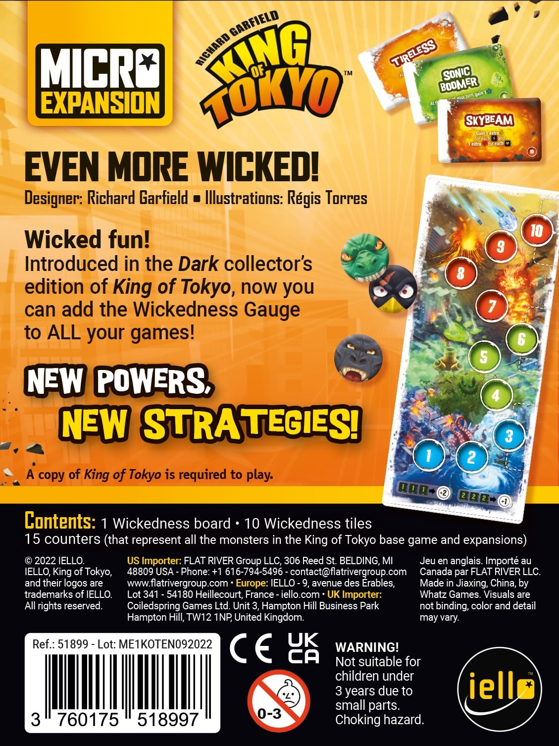 King of Tokyo: Wickedness Gauge (englisch)