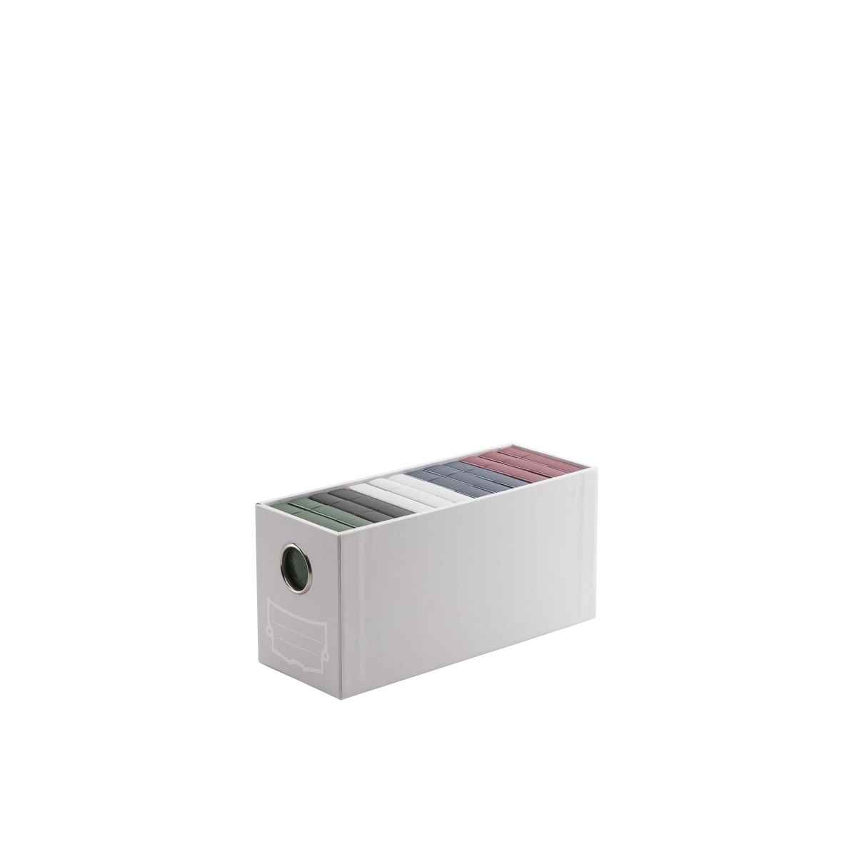 Dragon Shield: Fortress Card Drawers – 2- Vertical – White