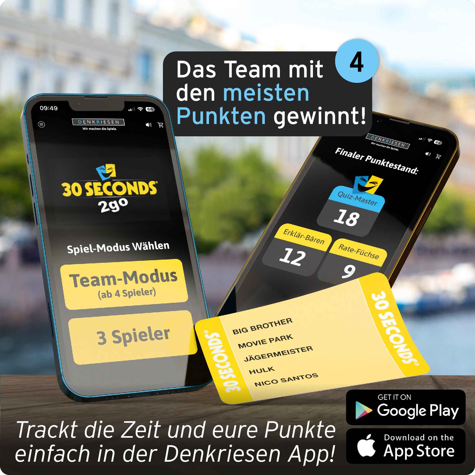 30 Seconds 2go - Das Partyspiel für alle!