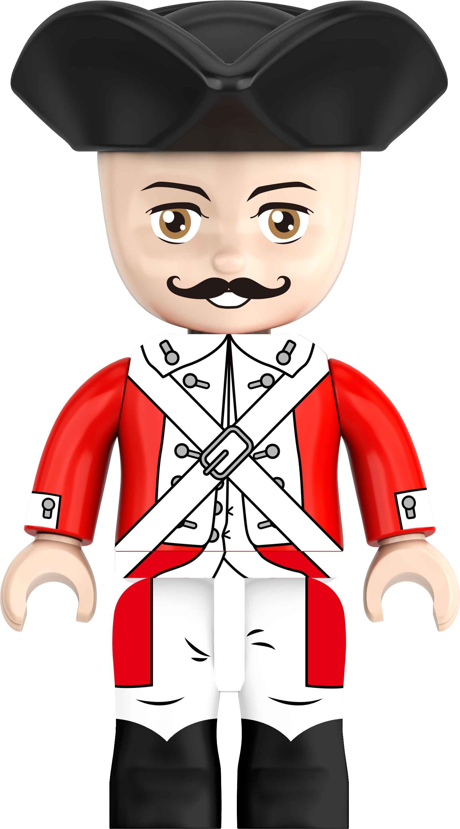 Kiddiz Figuren-Pack: Rotröcke Soldaten / British Redcoats