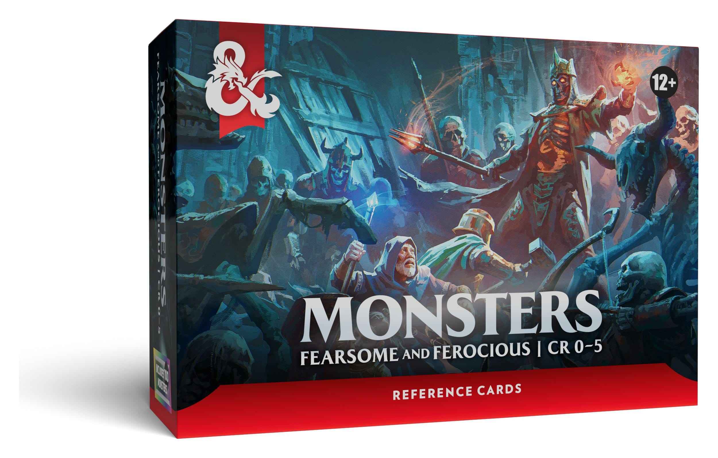 D&D: Referenzkarten: Monsters (Fearsome and Ferocius)(englisch)