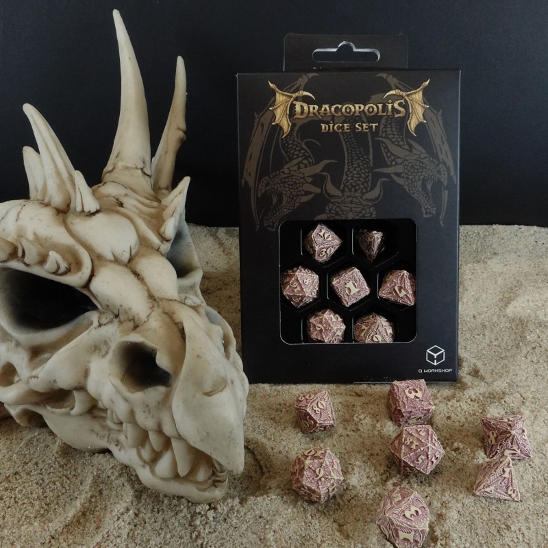 Dracopolis Dice Set – The Yucatan Featherwing