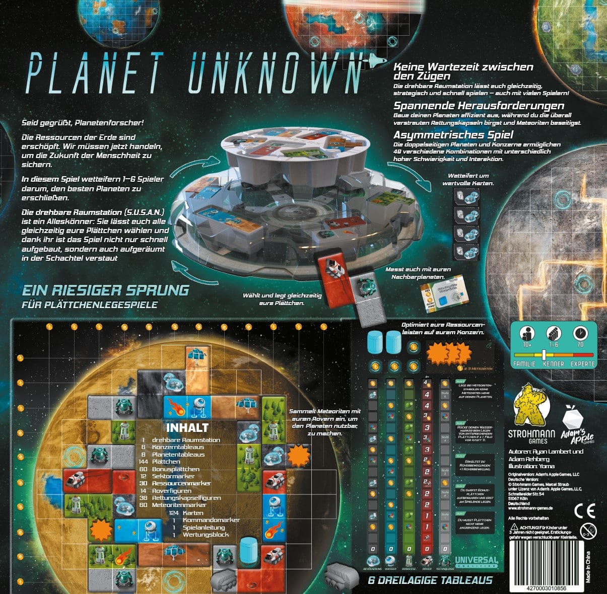 Planet Unknown *Nominiert Kennerspiel des Jahres 2023*