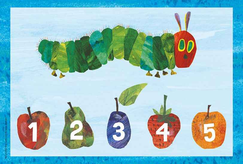 Puzzle: Die Welt der kleinen Raupe Nimmersatt (3x48 Teile)