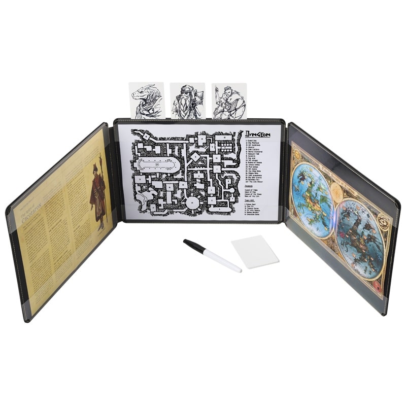 Dragon Shield: Game Master Screen – Iron Grey