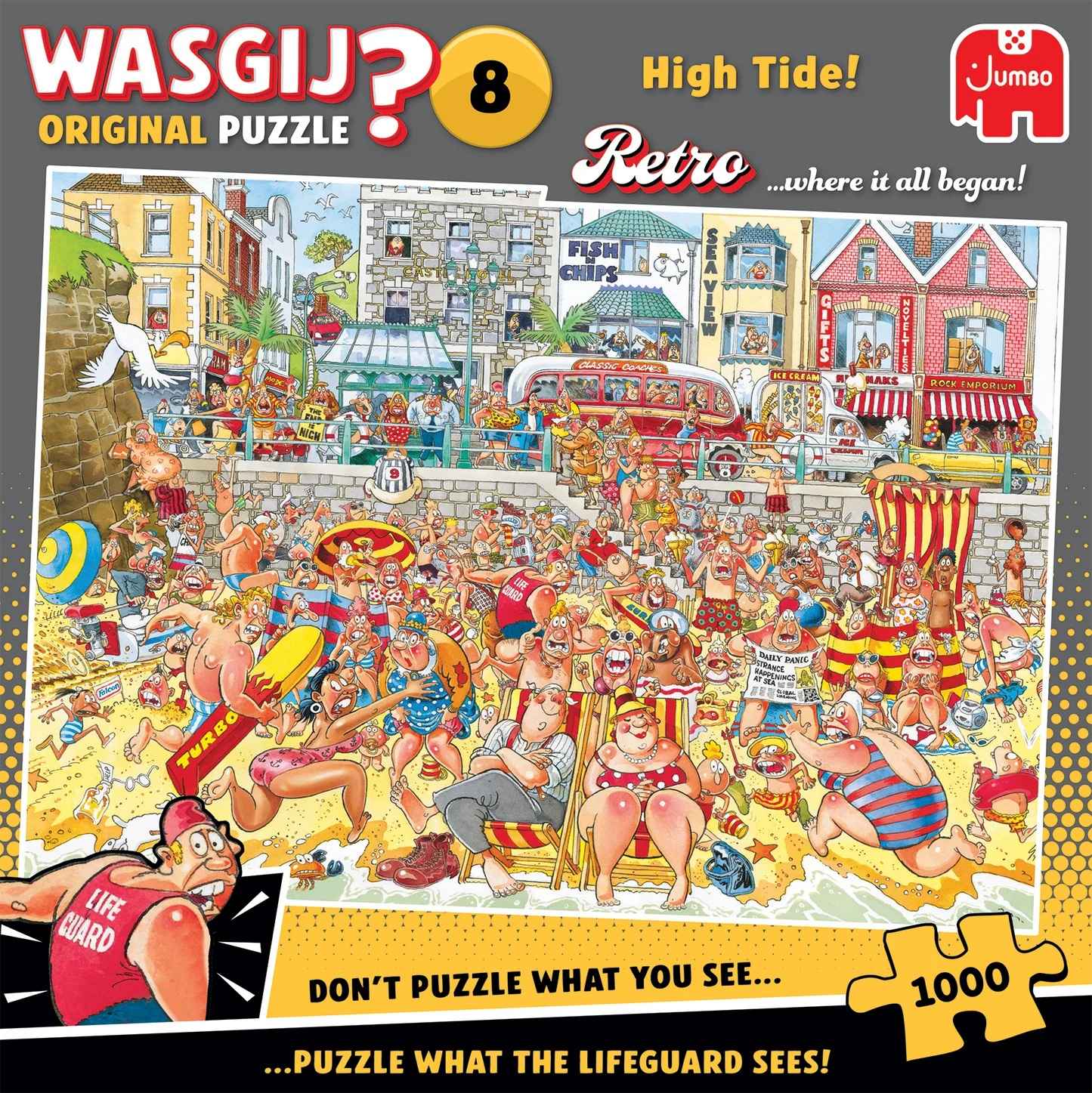 Wasgij Retro Orginal 8 : Flut (1000 Teile)