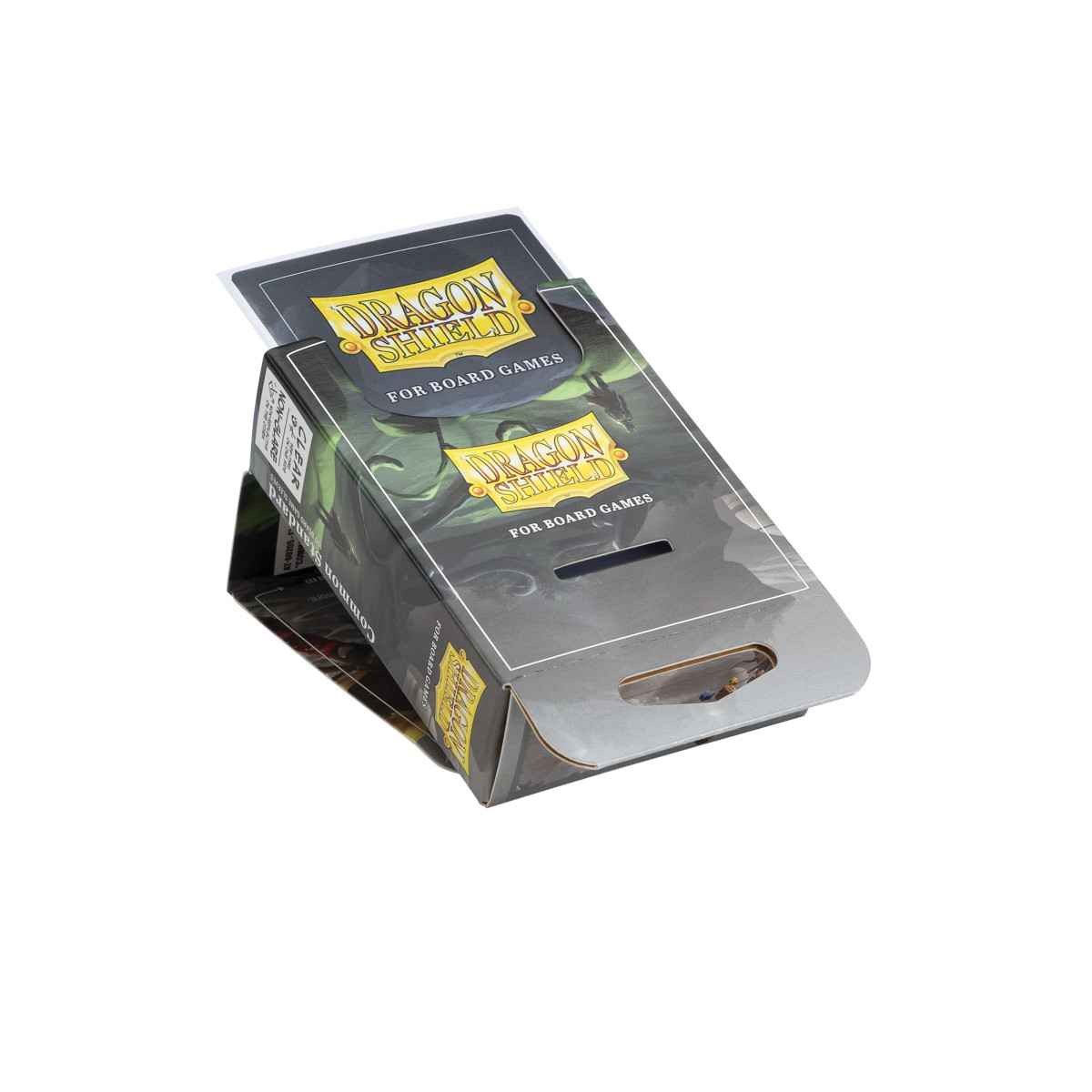 Dragon Shield: Board Game Sleeves Clear/NonGlare – Common Standard (100)