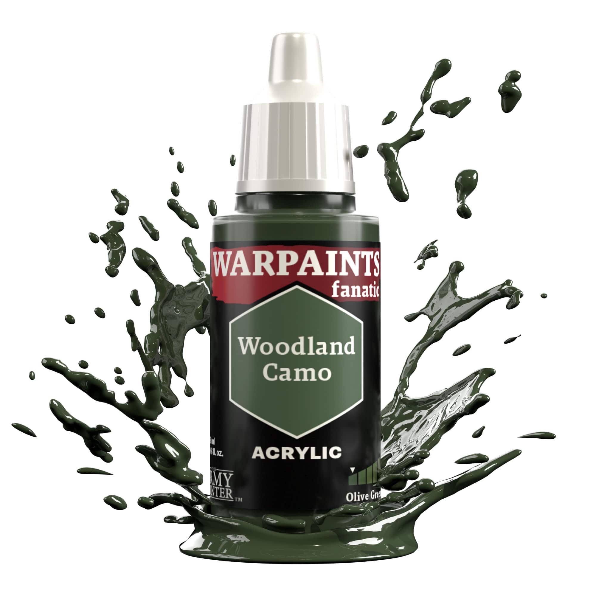 Army Painter Warpaints Fanatic: Woodland Camo (6)