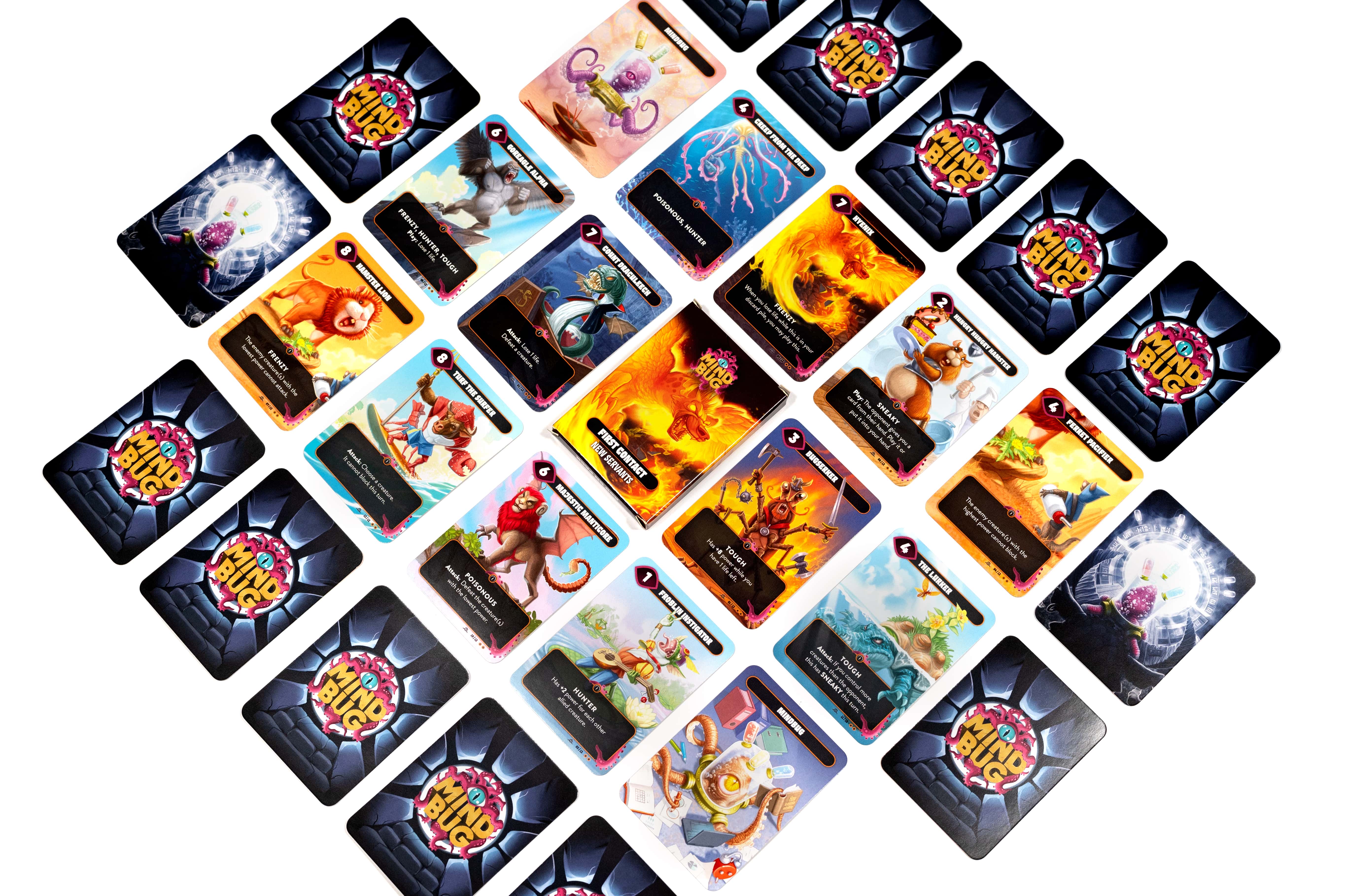 Mindbug: Der erste Kontakt – Add-On Pack New Servants