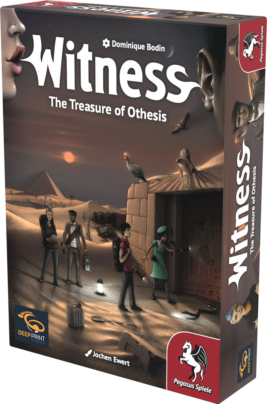 Witness – The Treasure of Othesis (Deep Print Games) (English Edition)