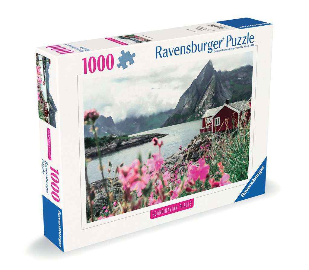 Puzzle: Reine, Lofoten, Norwegen (1000 Teile)