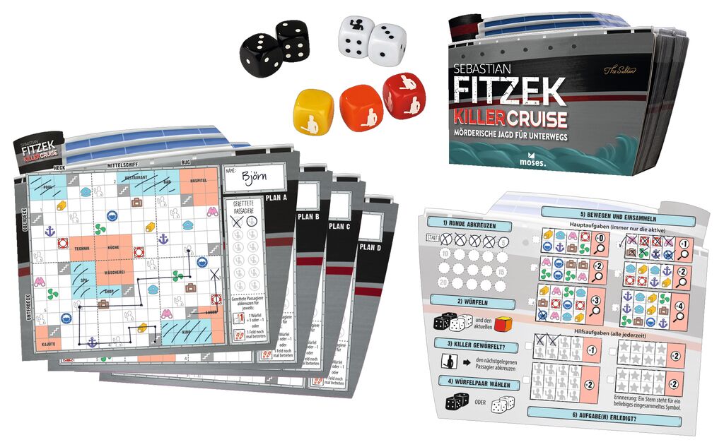 Sebastian Fitzek – Killercruise: Das Würfelspiel